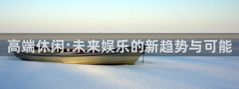 泰达娱乐游戏：高端休闲:未来娱乐的新趋势与可能